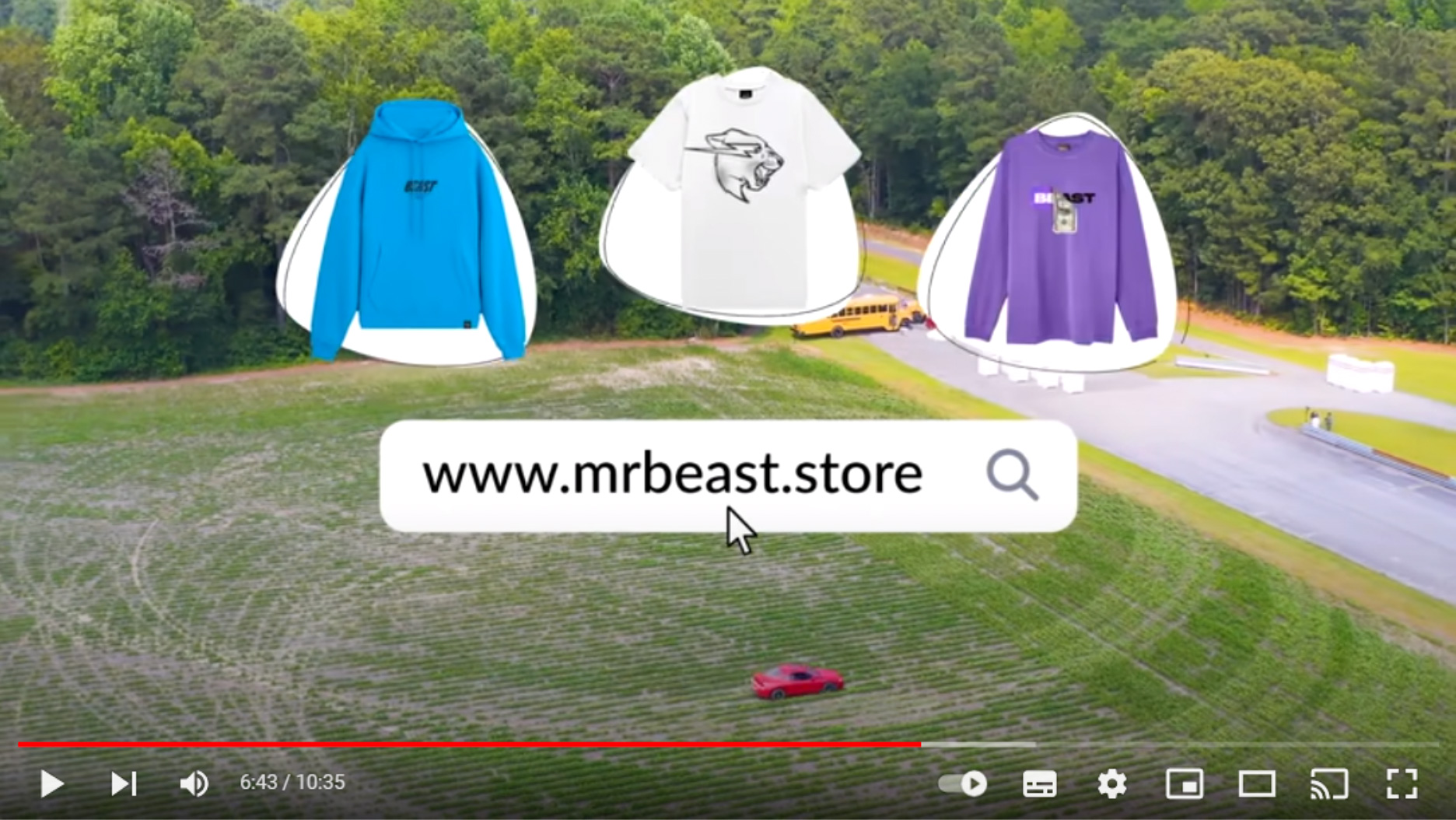 The ONLY Official Merch Store for MrBeast in the